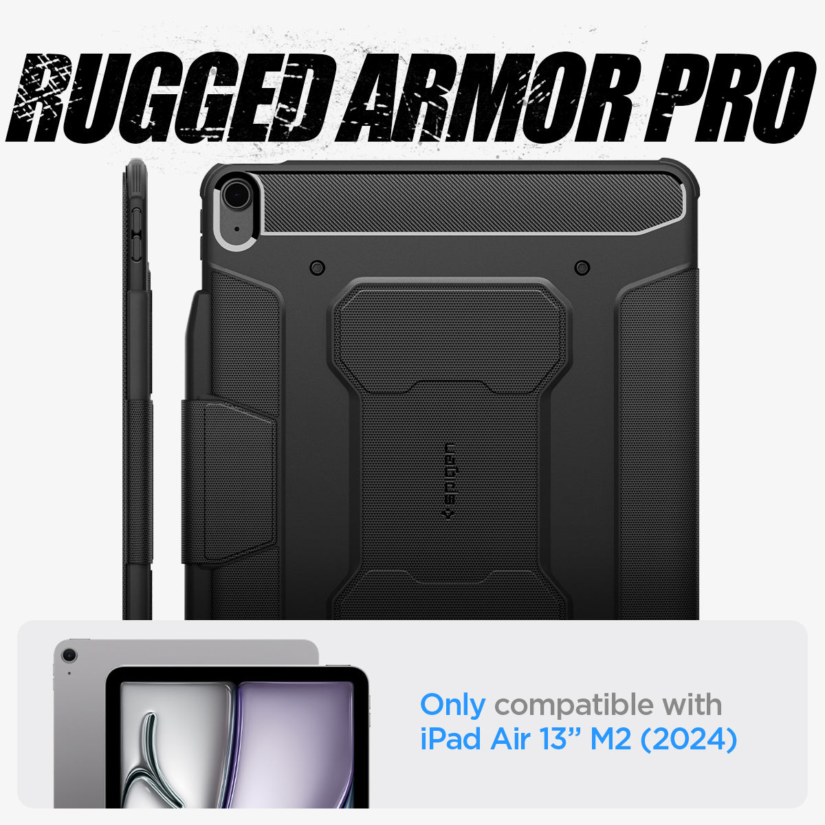 iPad Air Series - Rugged Armor Pro – Black - view 26