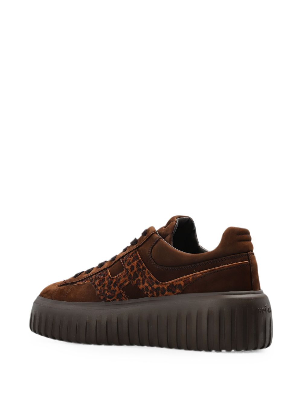 HOGAN Sneakers BROWN – Outer: Calf Leather 100% - view 2