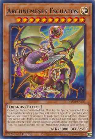 Yu-Gi-Oh! Archnemeses Eschatos - VASM-EN053 - Rare - 1st Edition