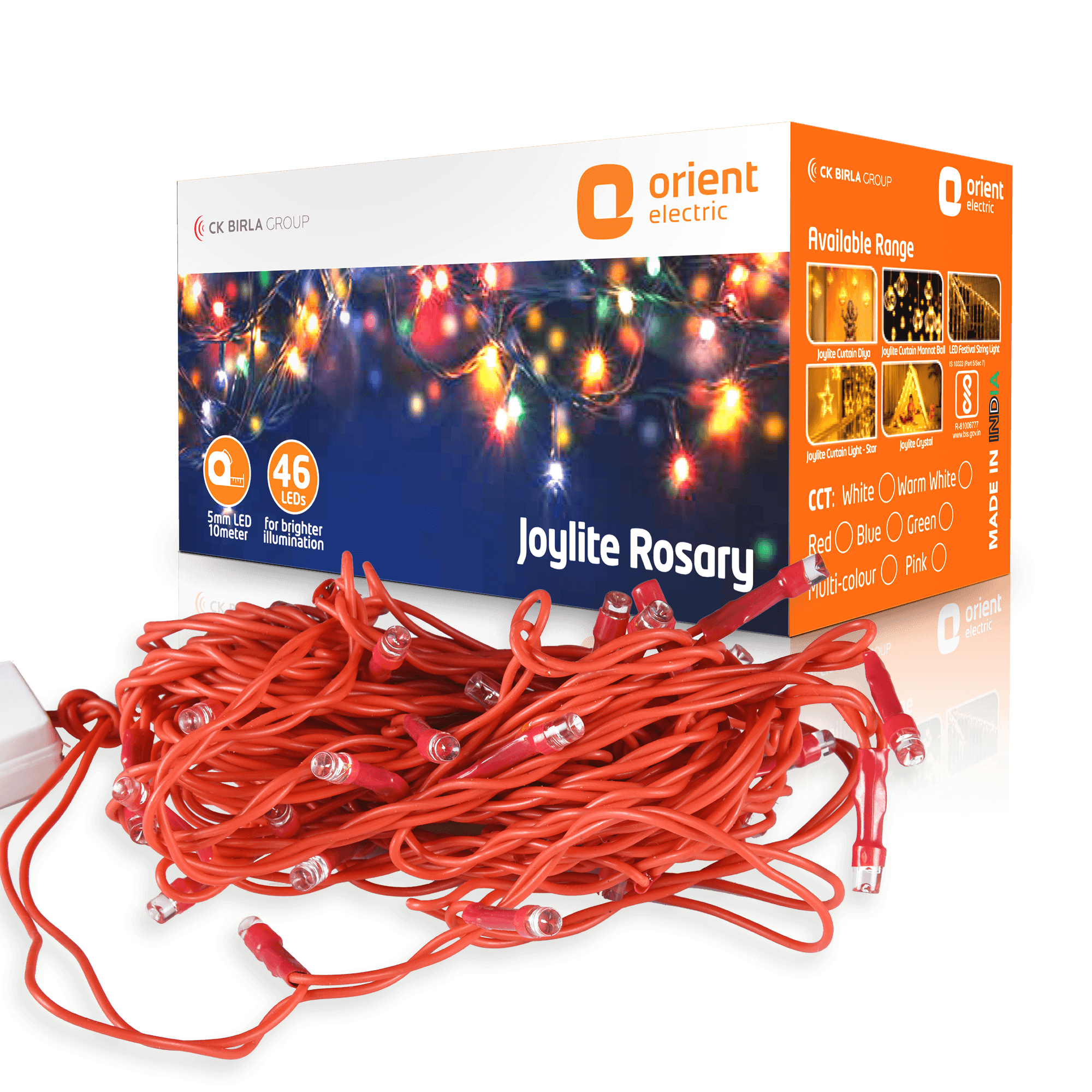 orientelectric Joylite Rosary 10M LED String Light for Home Decoration - view 28