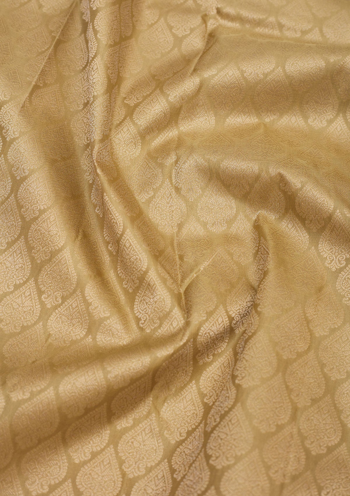 Koskii Beige Zariwork Pure Silk Saree – Women's - view 2