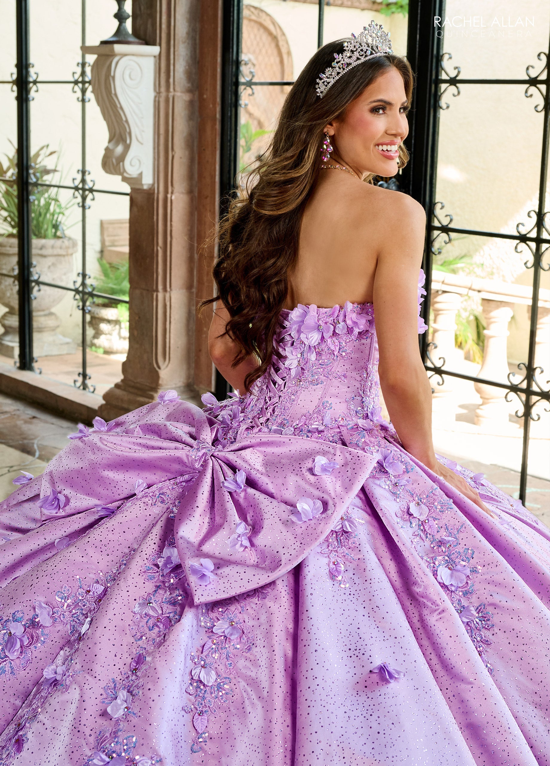 Mary's Bridal 3D Floral Sweetheart Quinceanera Dress by Rachel Allan RQ1157 - view 4