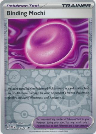 Uncommon sv085-095 reverse – Pokémon Binding Mochi - 095/131 - Uncommon [sv085-095] [Reverse Holo]