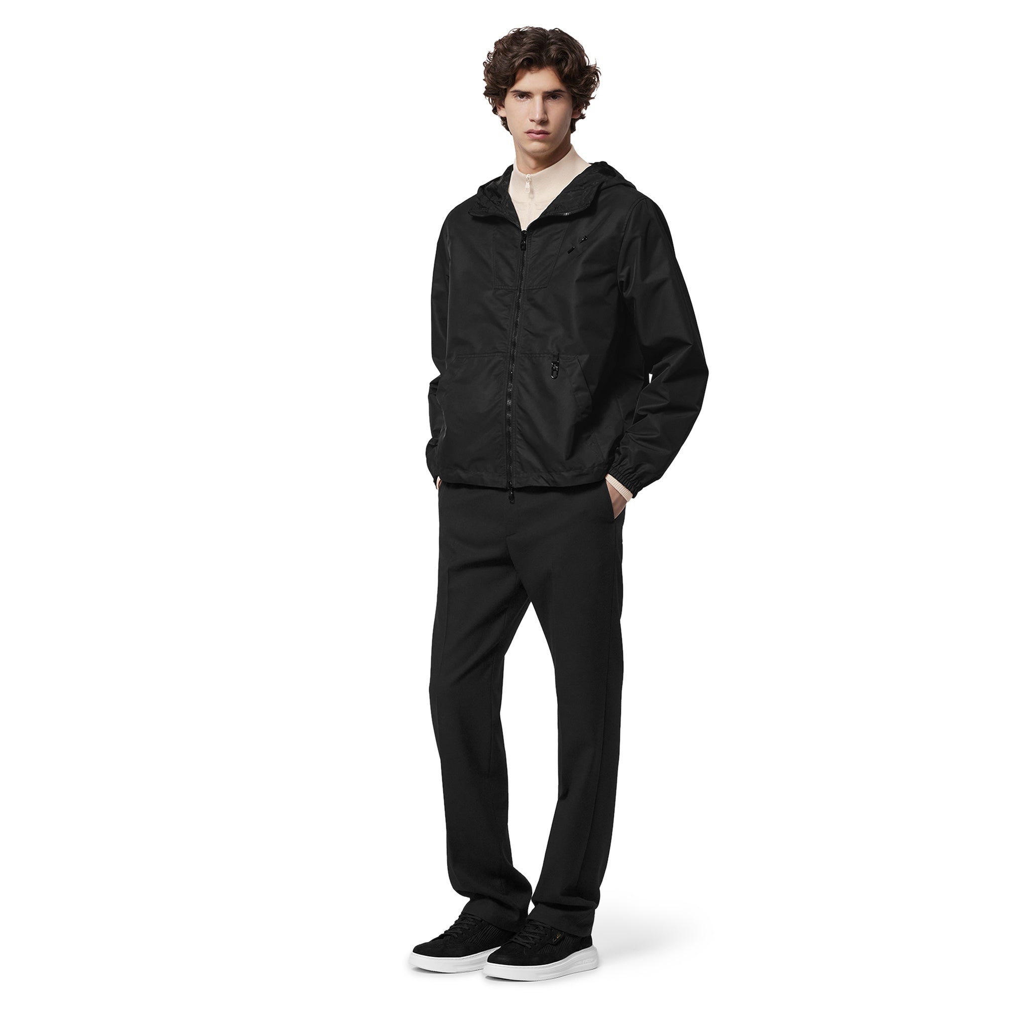 Louis Vuitton LV Monogram Reversible Black Windbreaker - view 4