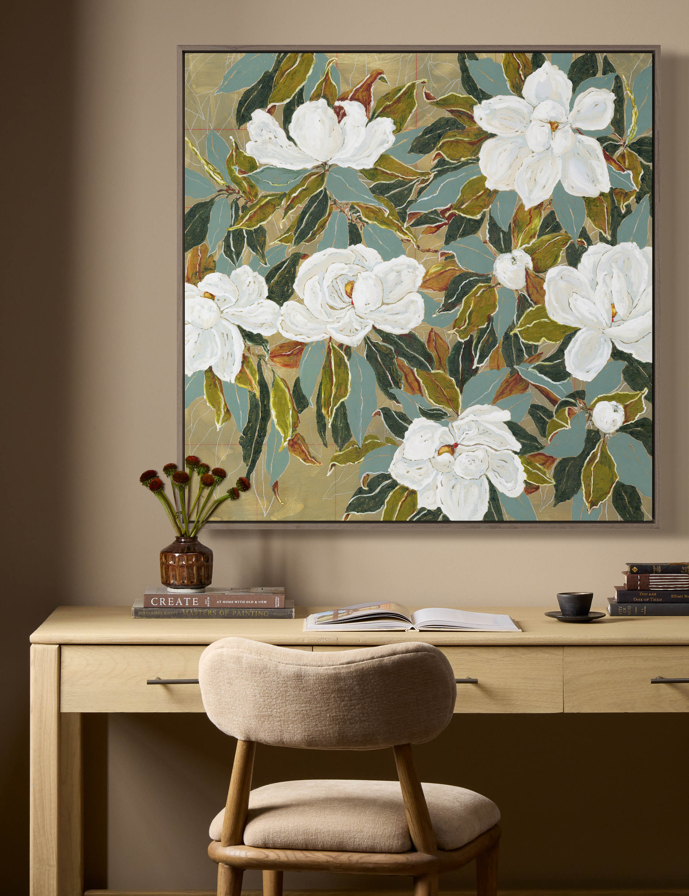 Lulu and Georgia Magnolia V Wall Art by Laurel-Dawn Latshaw - view 9
