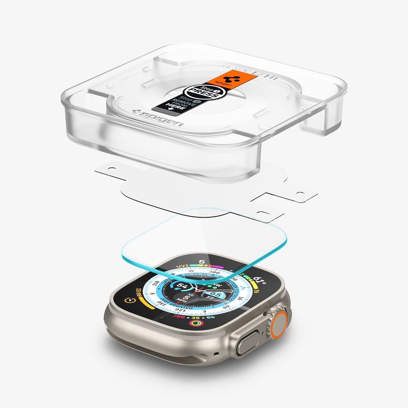 Apple Watch Series - Screen Protector Glas.tR EZ Fit - view 2