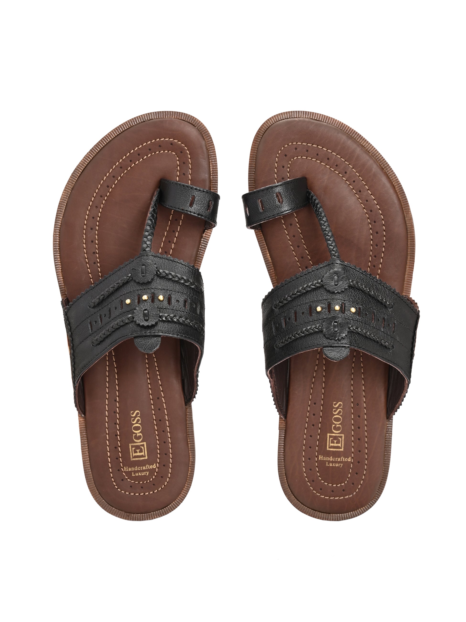 Egoss Shoes Egoss Kolhapuri Slippers For Men - view 13