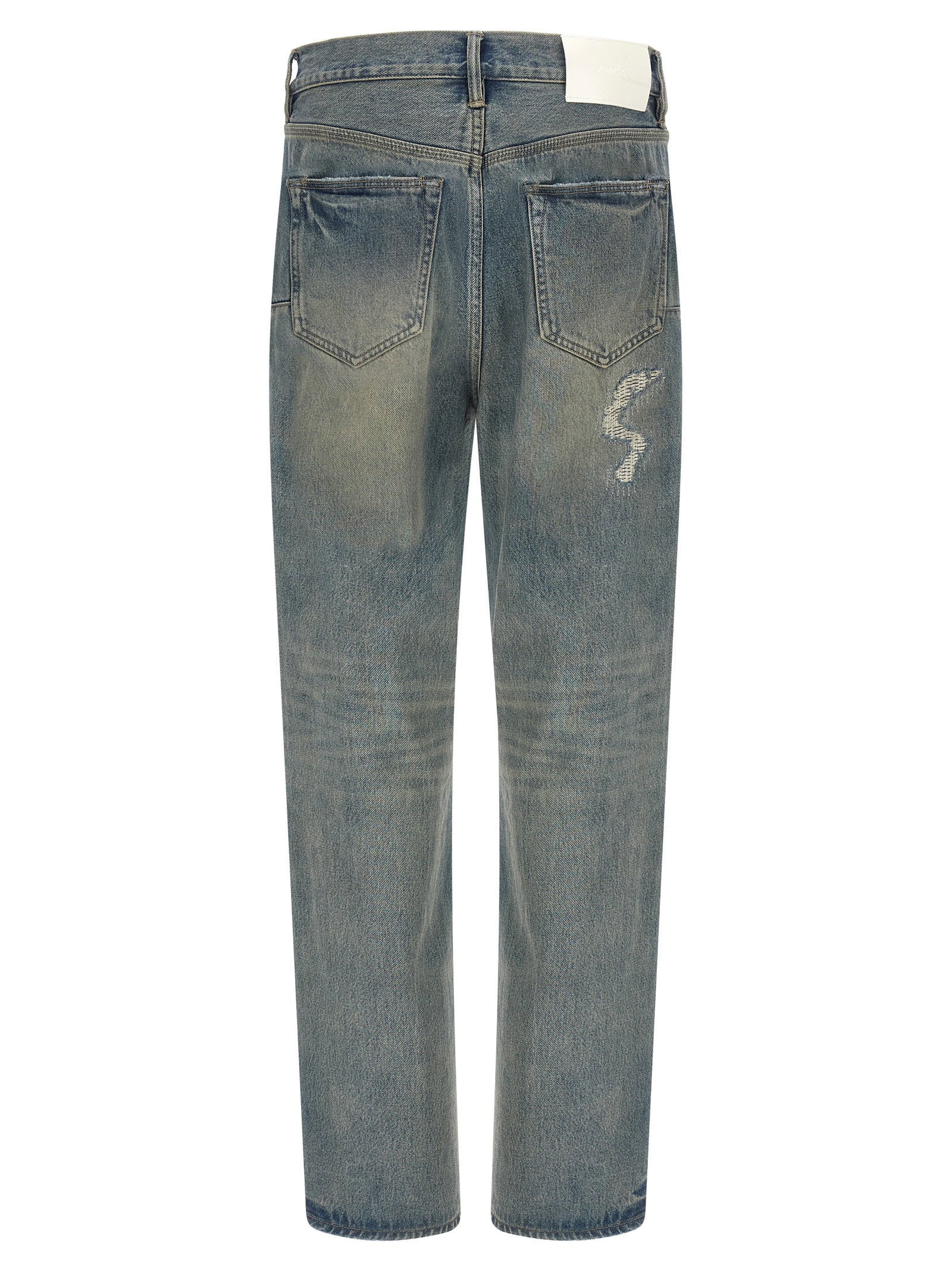 Purple P011 Jeans – 100% cotton - view 2