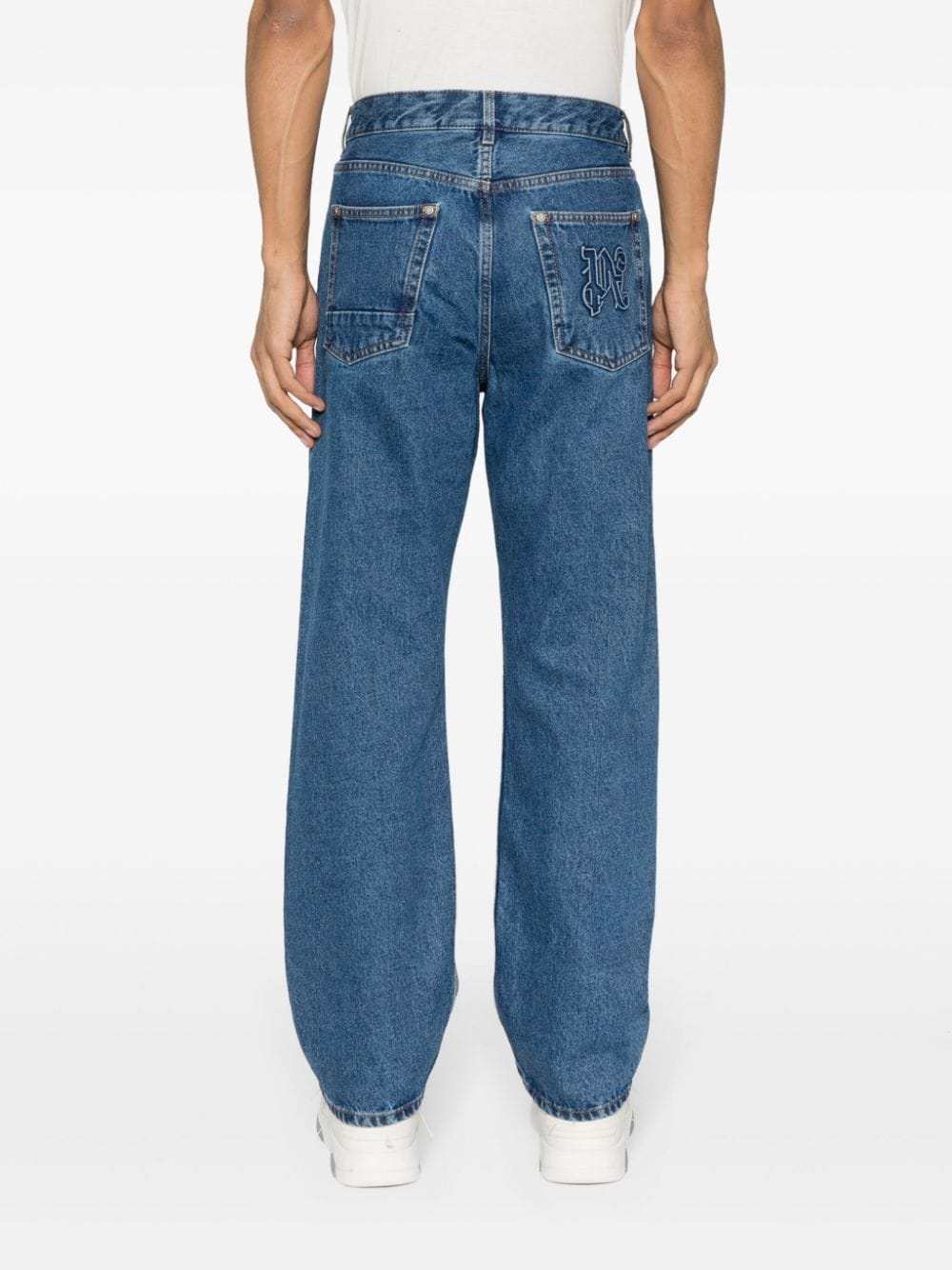 Palm Angels Monogram denim jeans – Cotton 100% - view 2