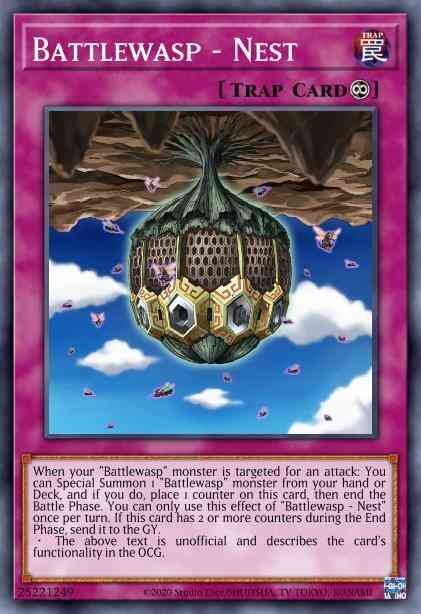 Yu-Gi-Oh! Battlewasp - Nest - BLHR-EN042 - Ultra Rare - 1st Edition