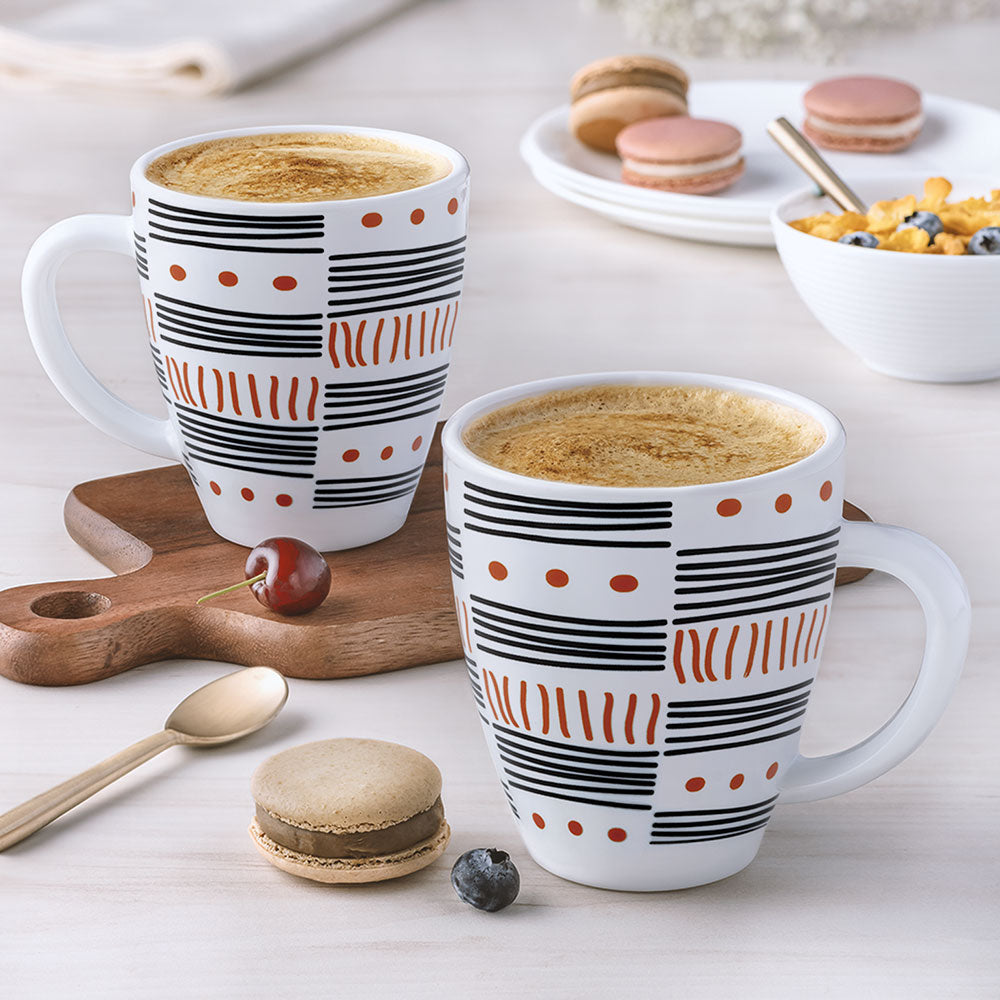 My Borosil Larah by Borosil Doodle Mug Set - view 2