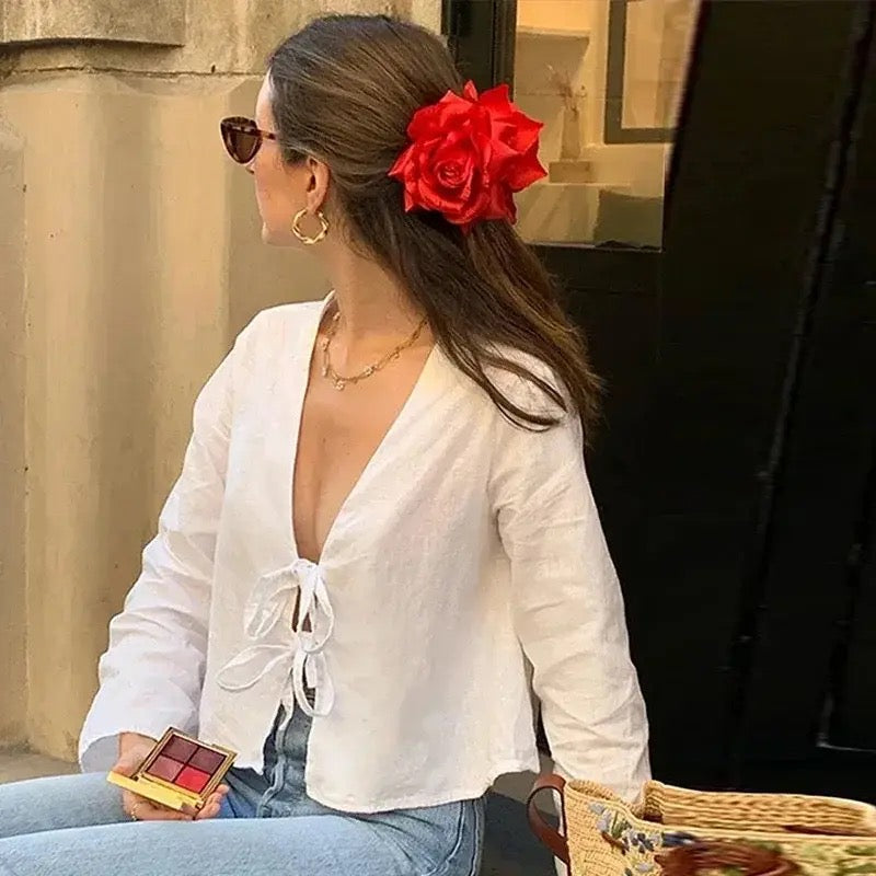 Alamode By Akanksha Moso Statement Vest Knot Summer Tops