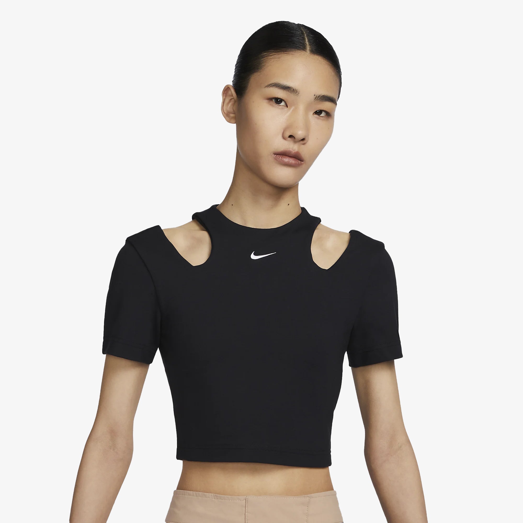 Nike | SPORTSWEAR ESSENTIALS { BLACK/WHITE - view 4