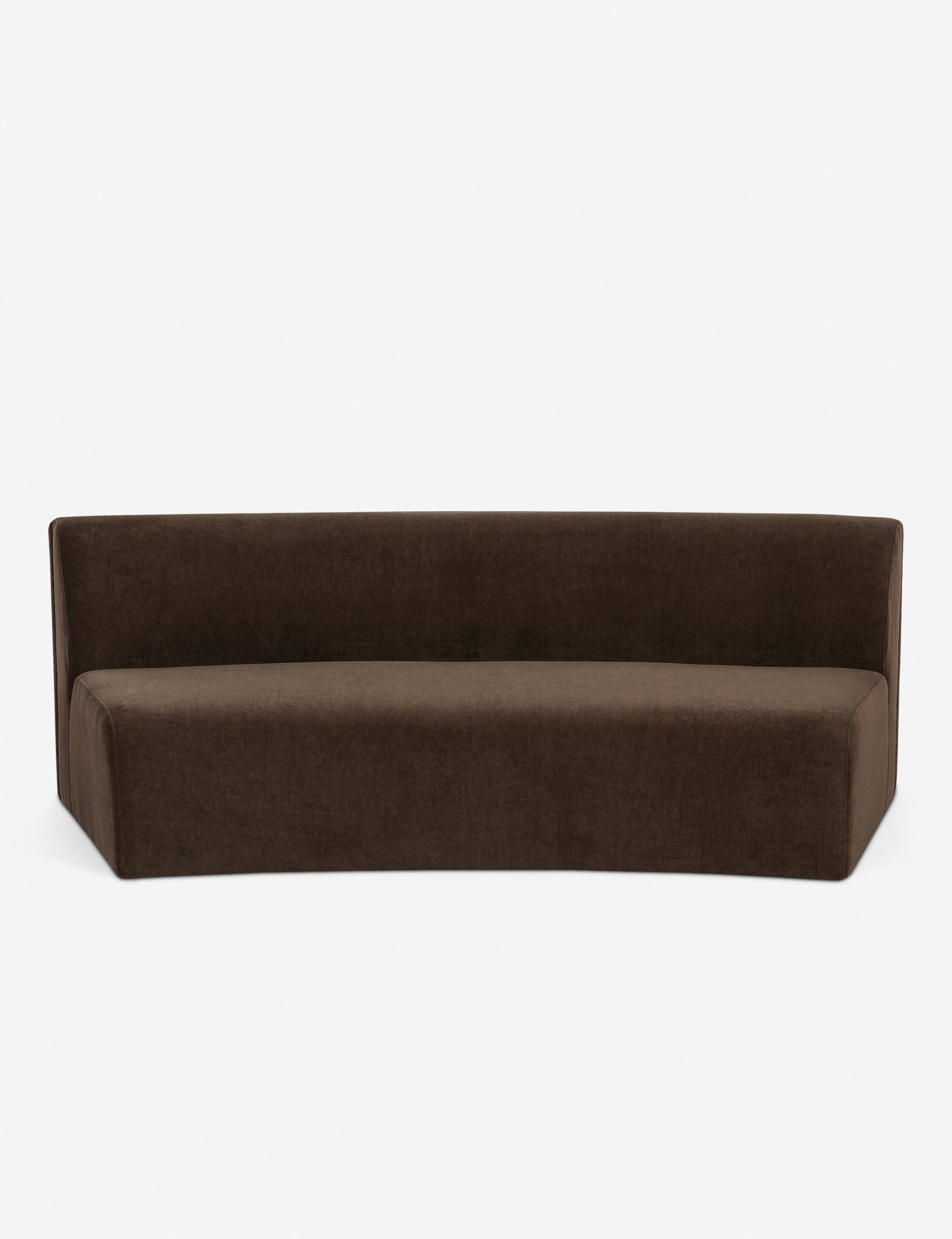 Lulu and Georgia Accardi Modular Concave Sofa