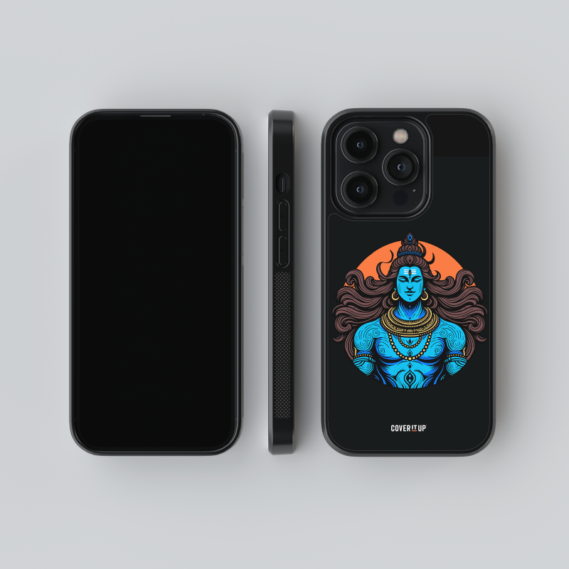 Design Phone Cases Lord Shiv Glass case - view 2