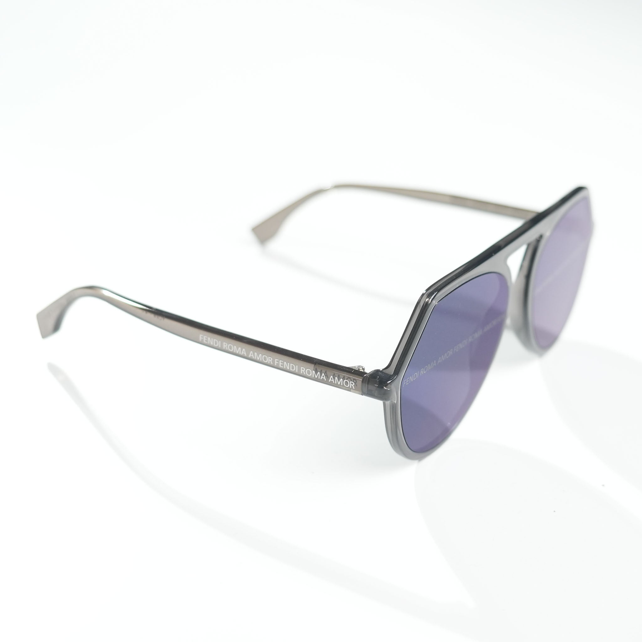 FENDI Roma Amor Grey Sunglasses