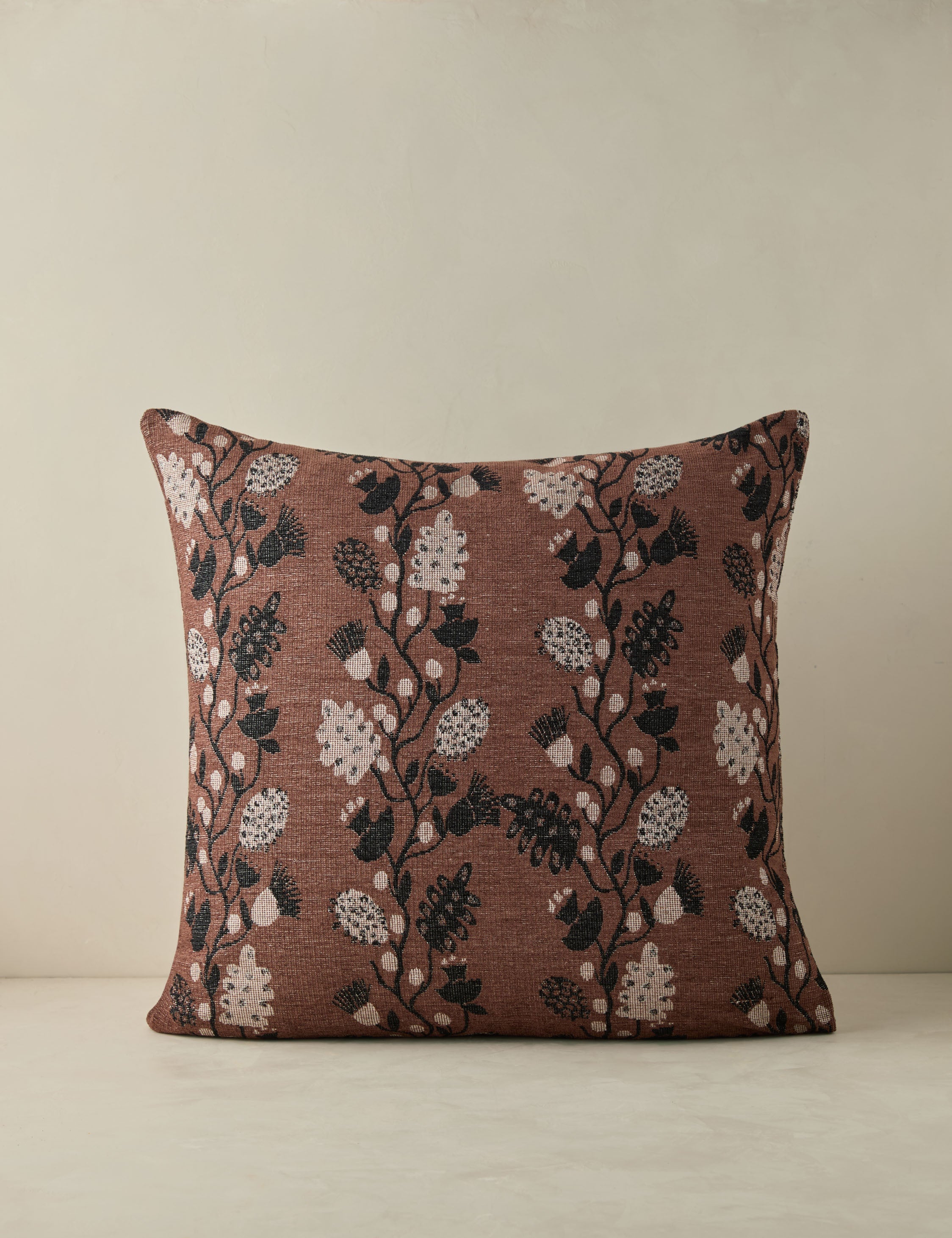 Lulu and Georgia Vini Botanical Jacquard Pillow by Sarah Sherman Samuel