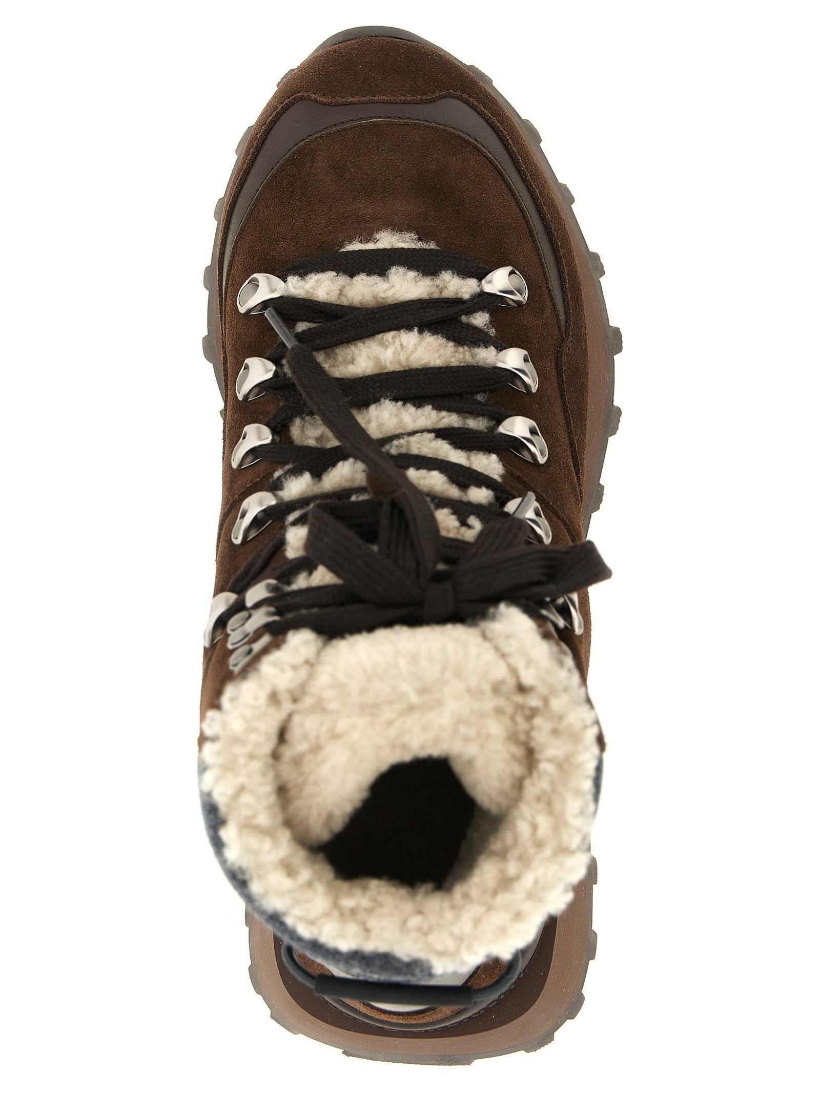Brunello Cucinelli Lace-up Ankle Boots With Hooks - view 4