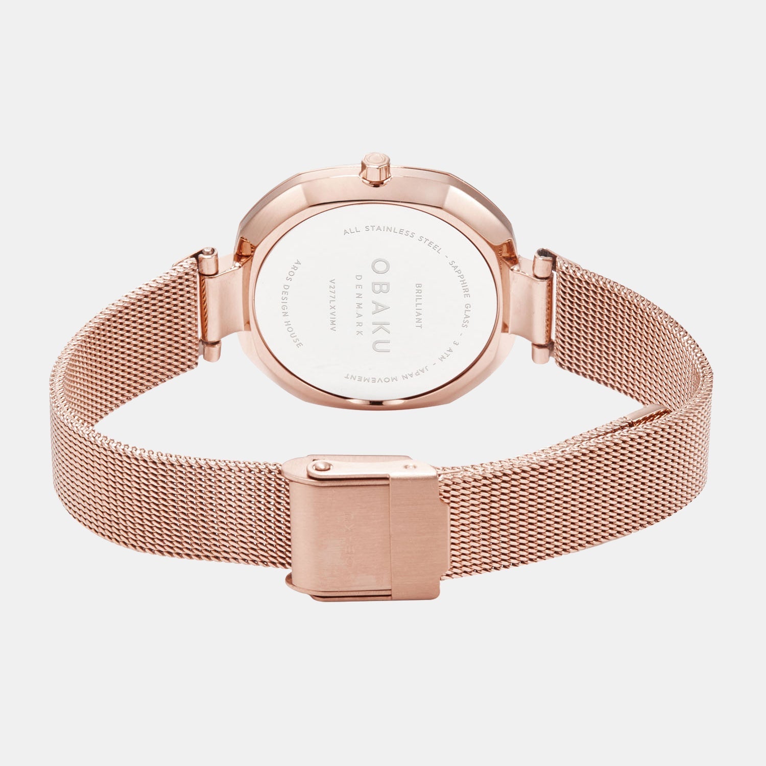 Obaku Brilliant Women Quartz Silver Dial Analog Stainless Steel Watch V277LXVIMV - view 5
