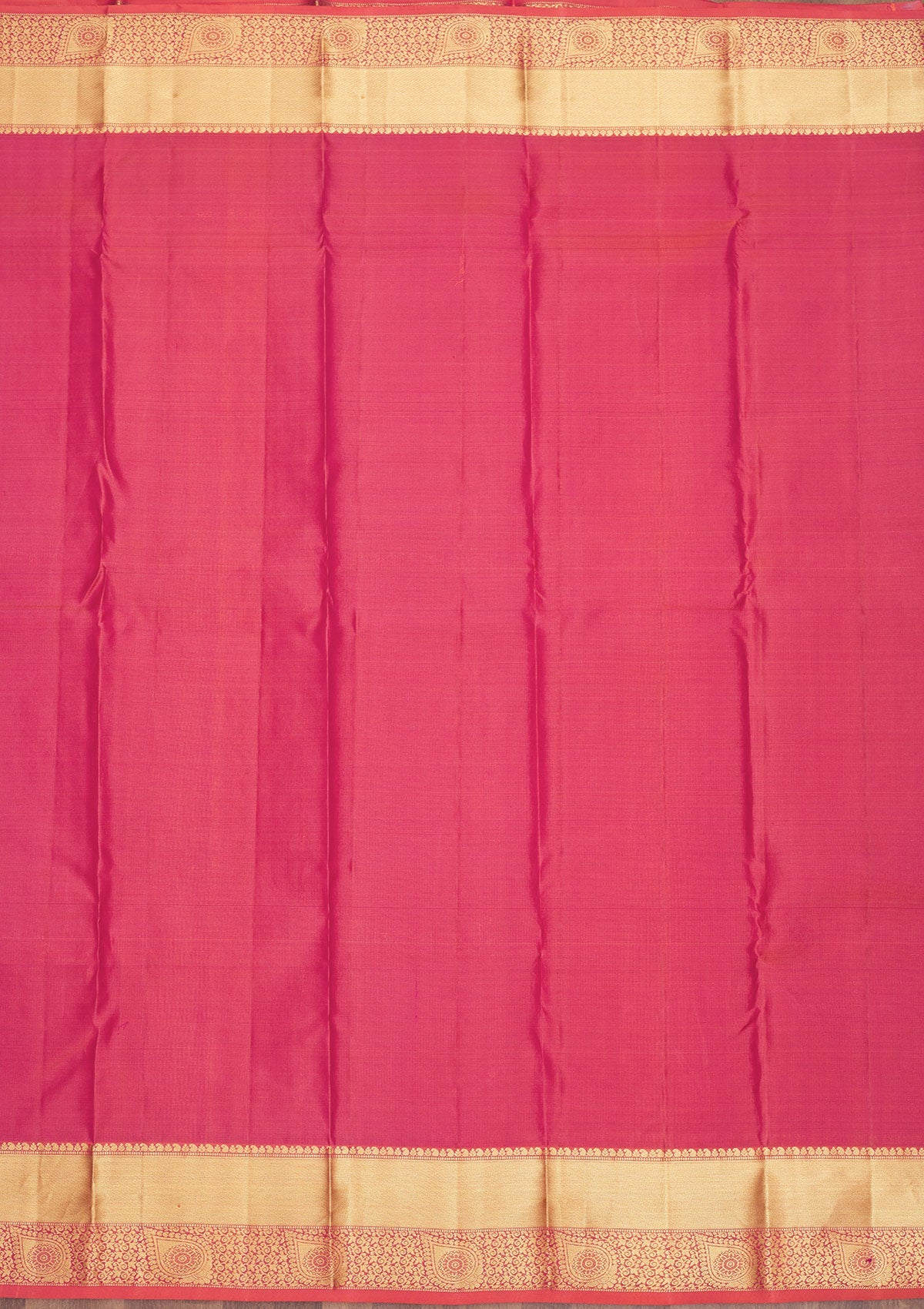 Koskii Pink Zariwork Pure Silk Saree – Women's - view 7
