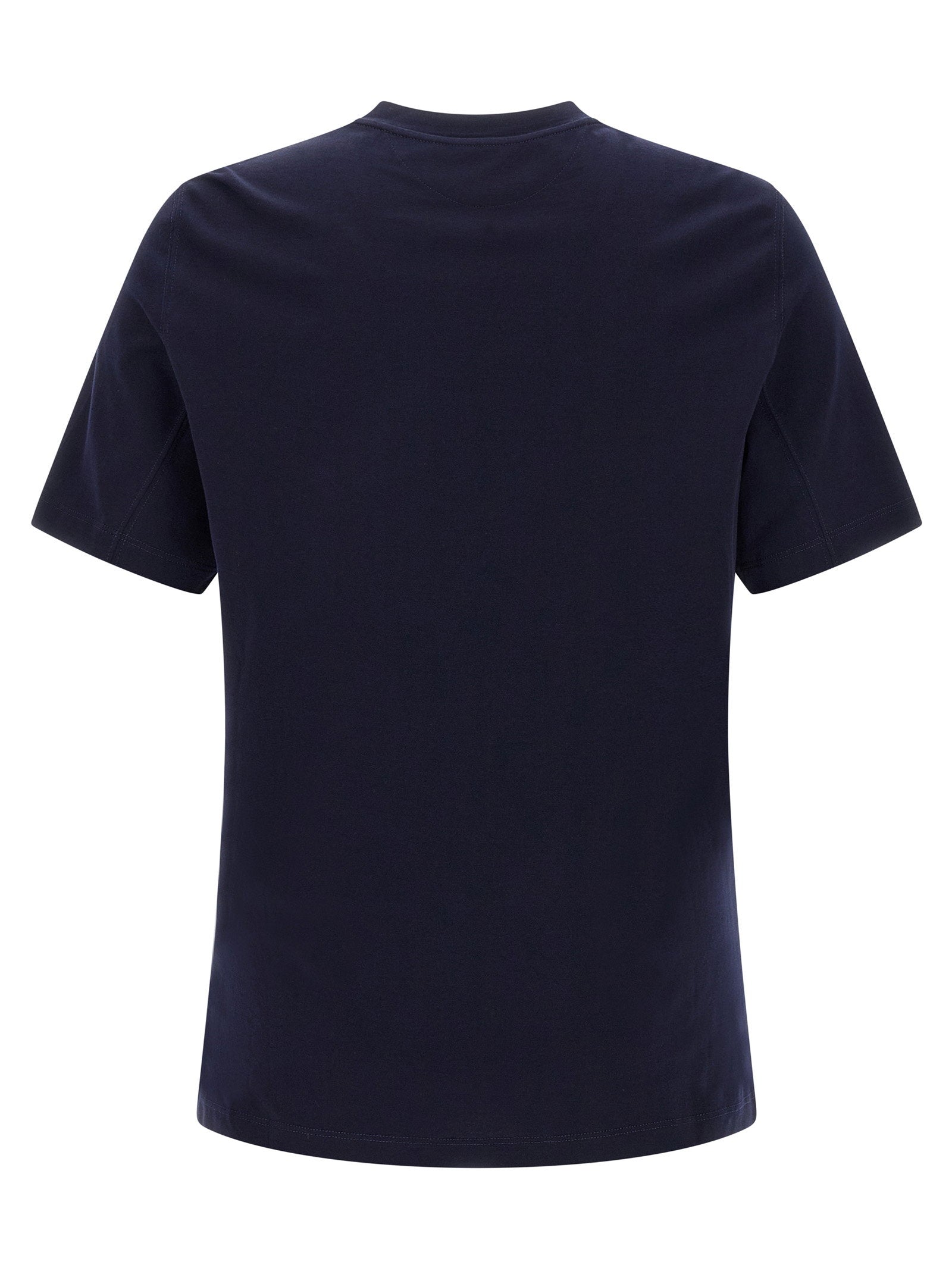 Brunello Cucinelli Logo Print T-shirt – 100% cotton - view 2