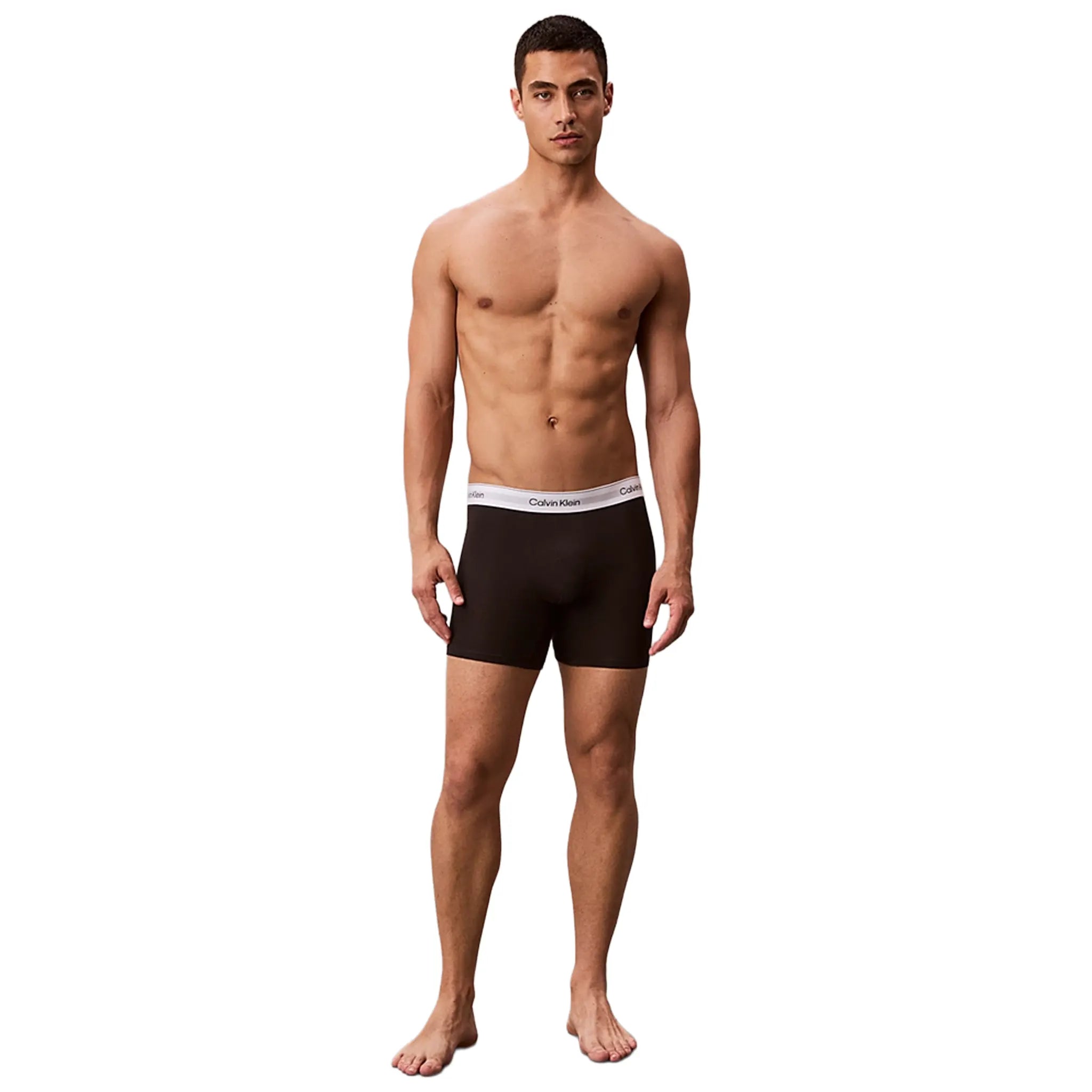 Calvin Klein Black Boxer Briefs Three Pack - view 2