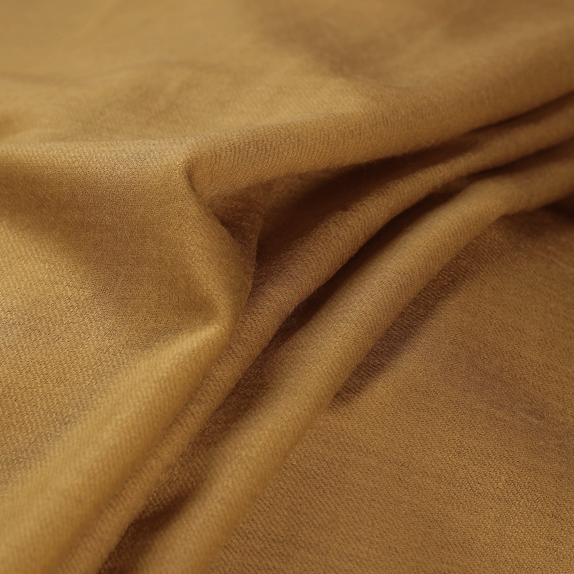 ITOKRI CRAFTS INITIATIVE Brown - Plain Merino Wool Fabric 05