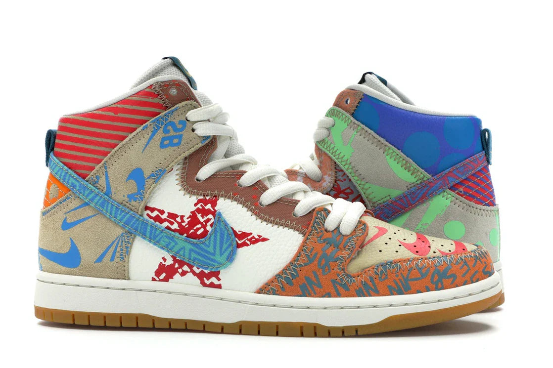 Nike SB Dunk High 'Thomas Cambell What The' – Multicolor