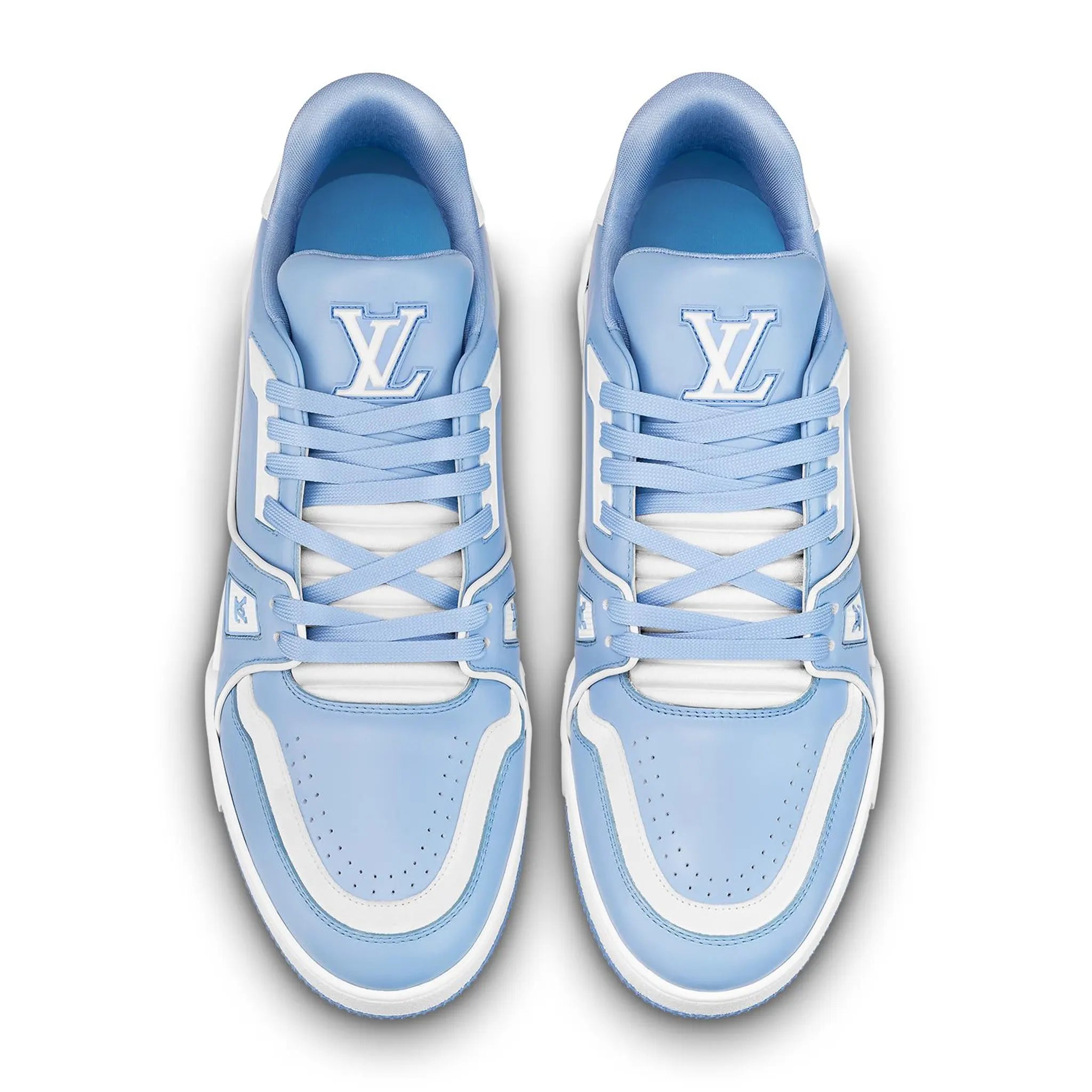Louis Vuitton LV '54' Trainer Light Blue White Sneaker - view 3