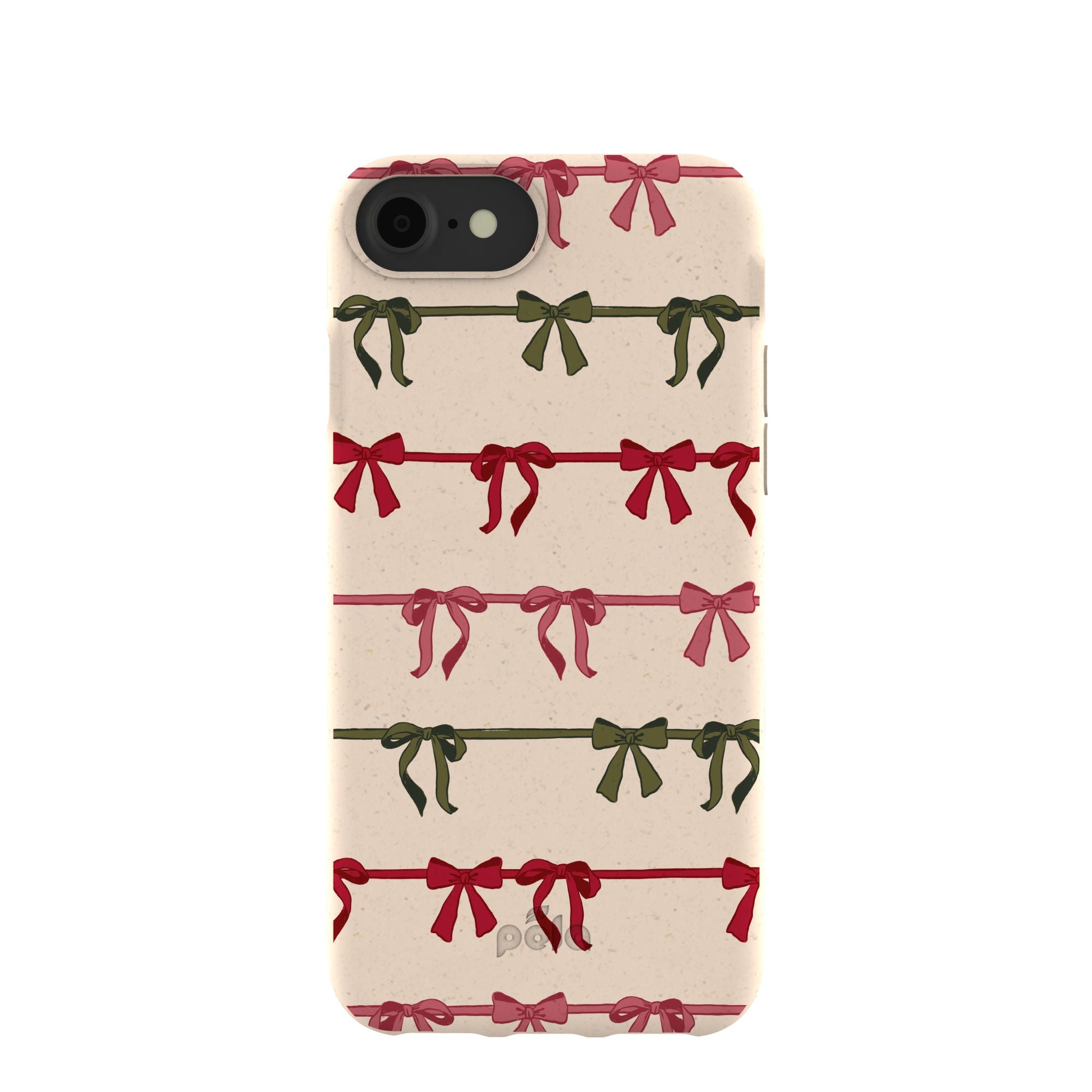 8 se case – Pela Case Seashell Holiday Bows iPhone 6/6s/7/8/SE Case
