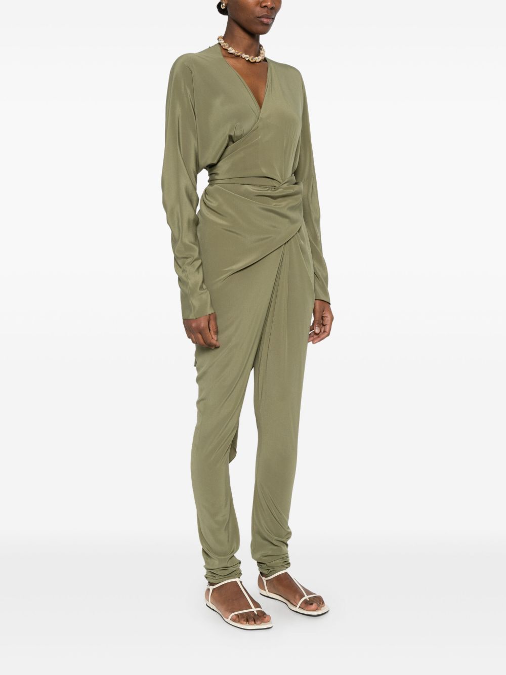 Cortana Cortana Serp Silk Jumpsuit – Silk 94%, Lycra 6% - view 5