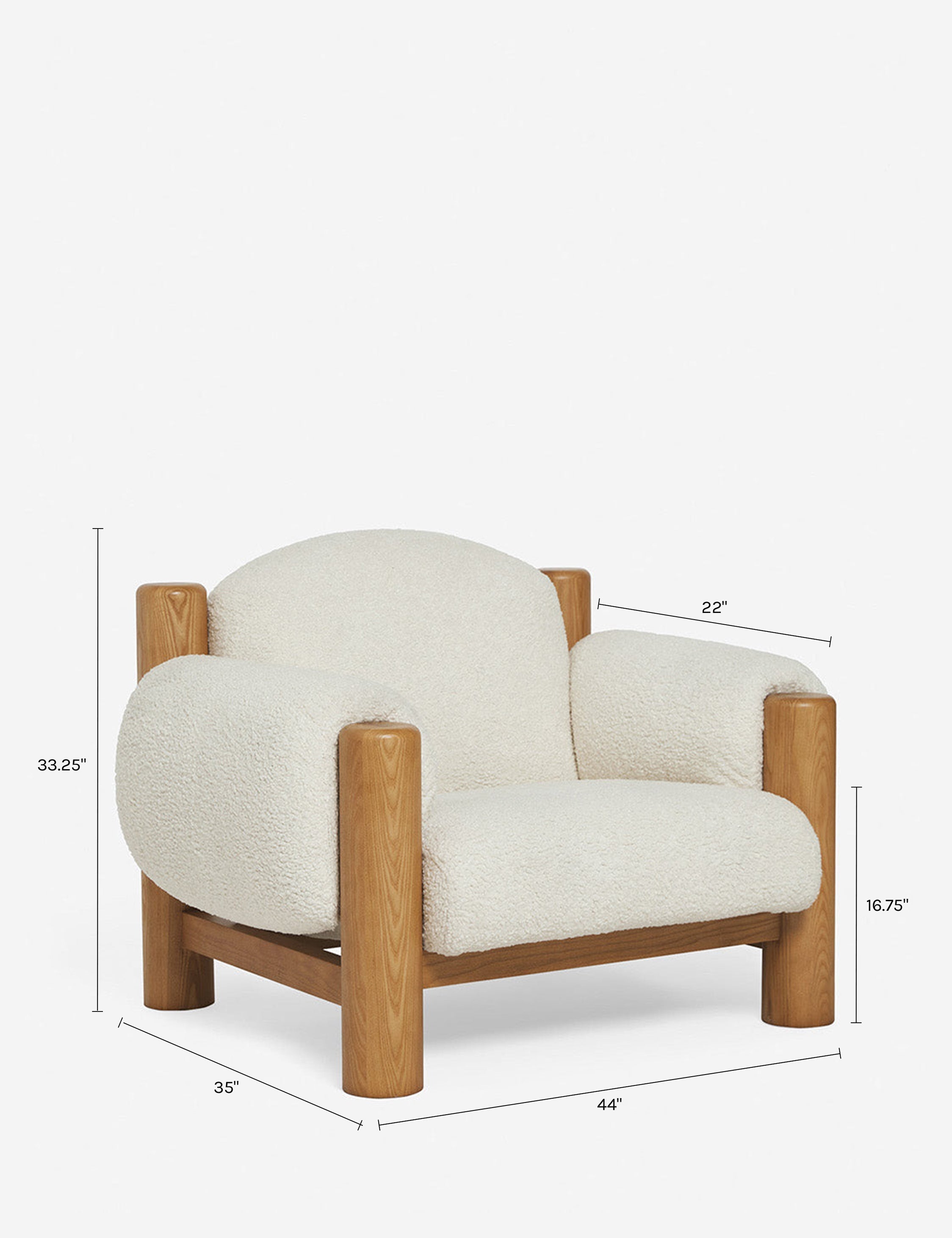 Lulu and Georgia James Accent Chair by Sarah Sherman Samuel - view 12