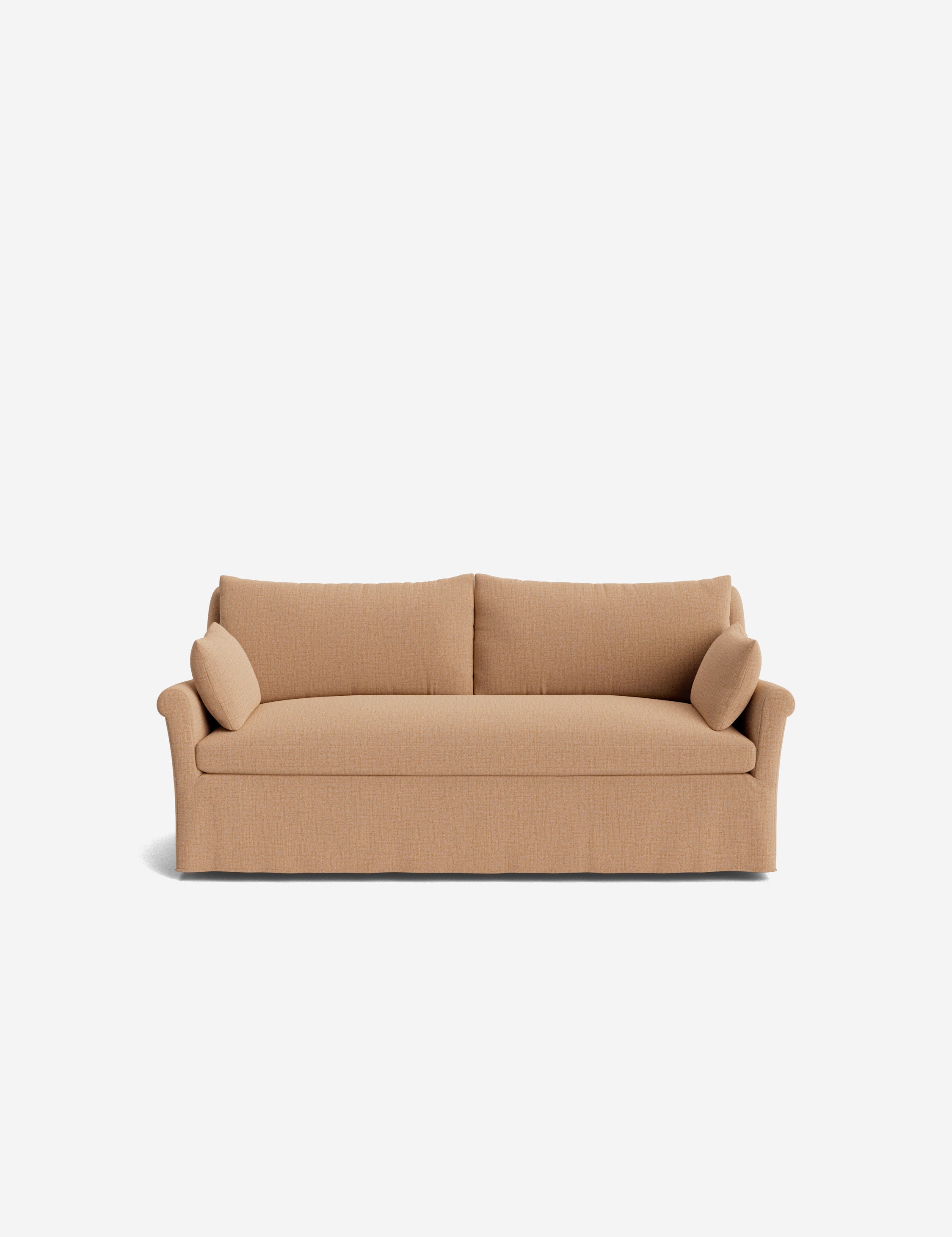 Lulu and Georgia Portola Rolled Arm Slipcover Sofa - view 124