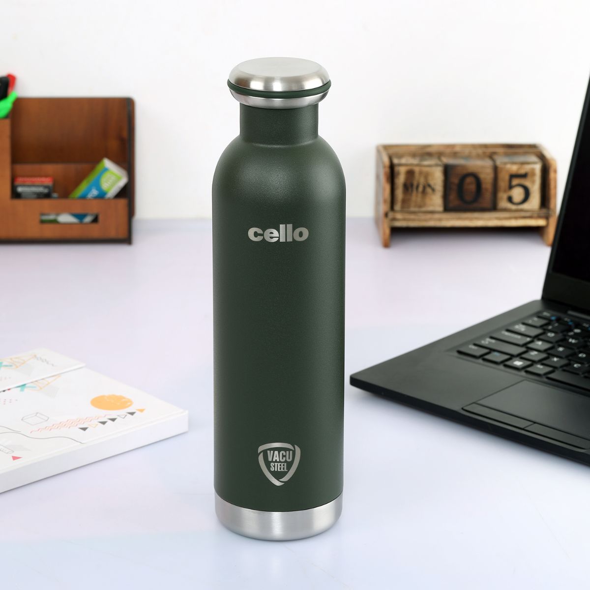 Cello Duro Mac Flask, Vacusteel Water Bottle - view 4