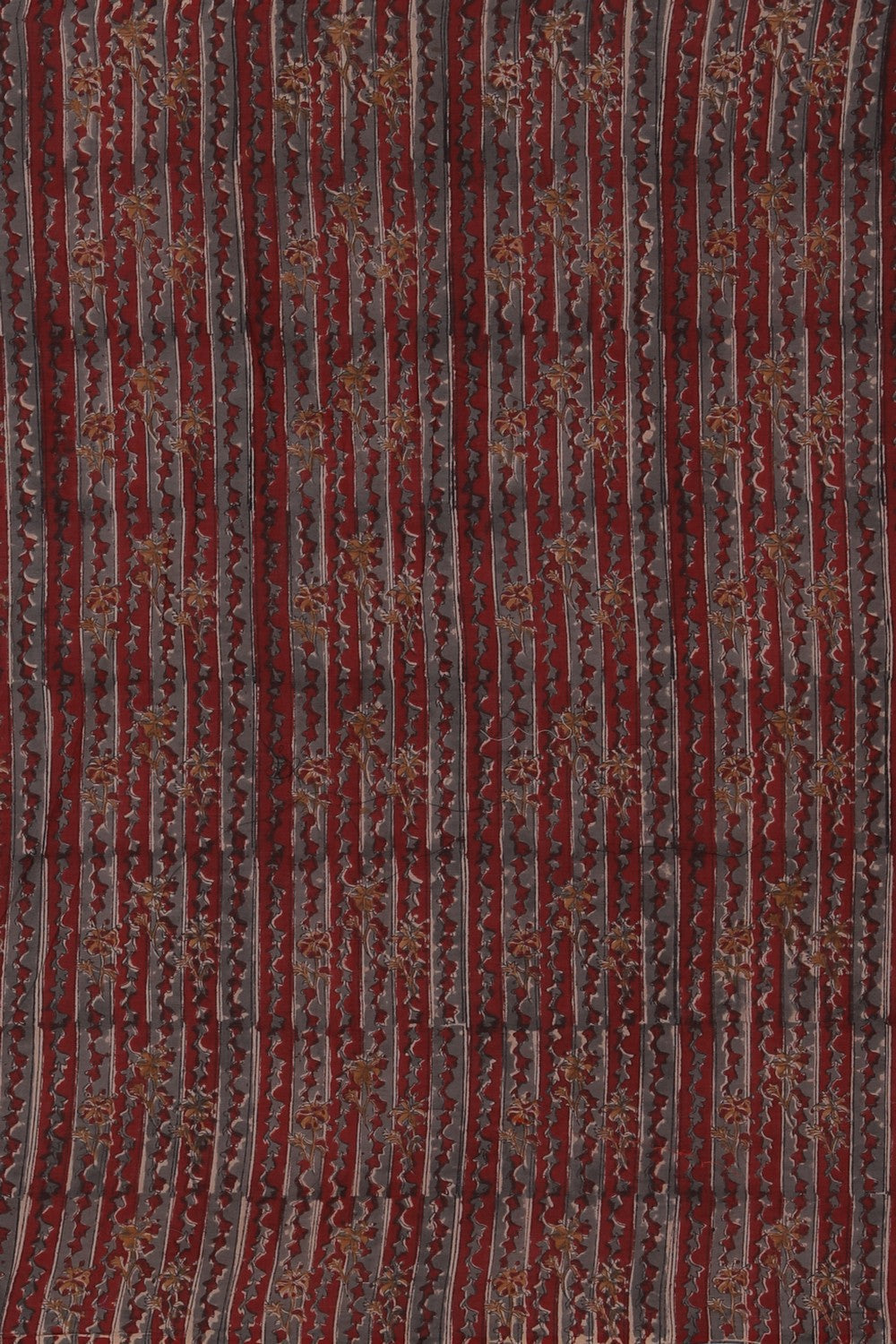 Kalanjali Ethnics Hand block printed cotton saree - view 5