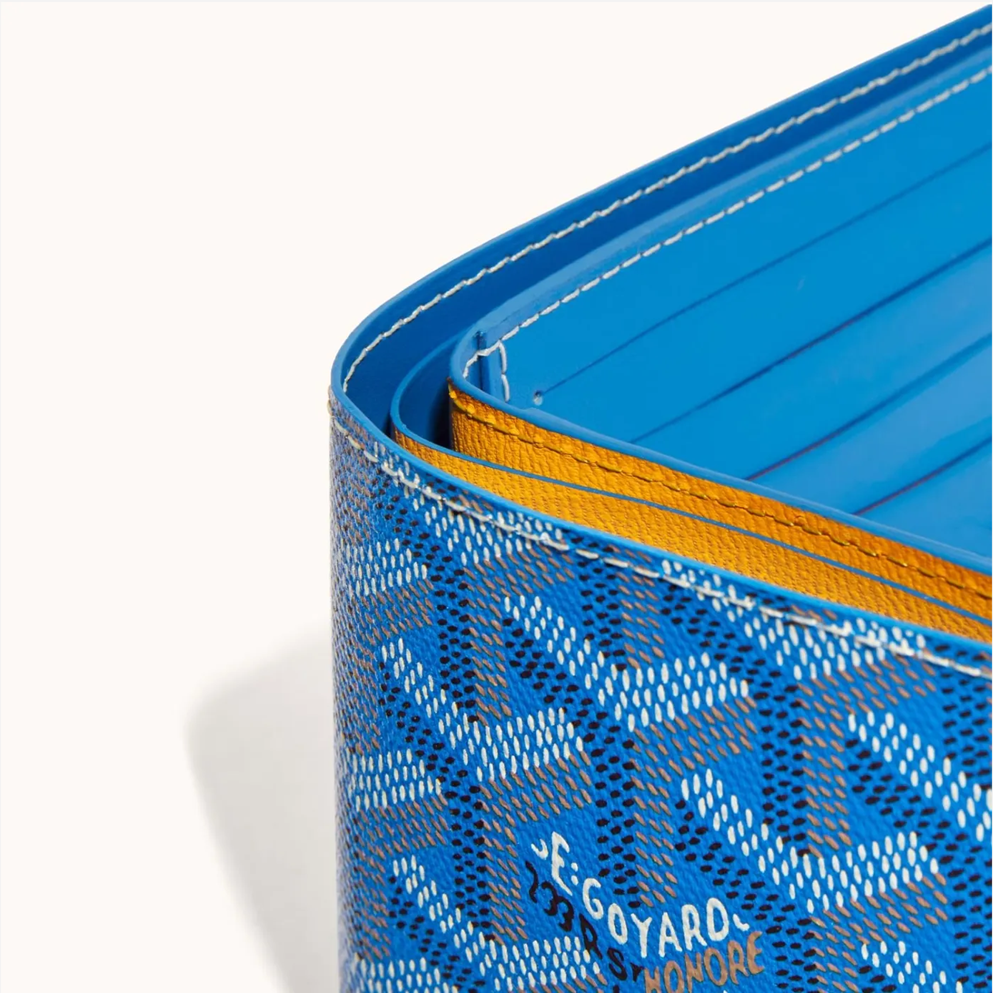 Goyard Victoire Wallet Sky Blue - view 2
