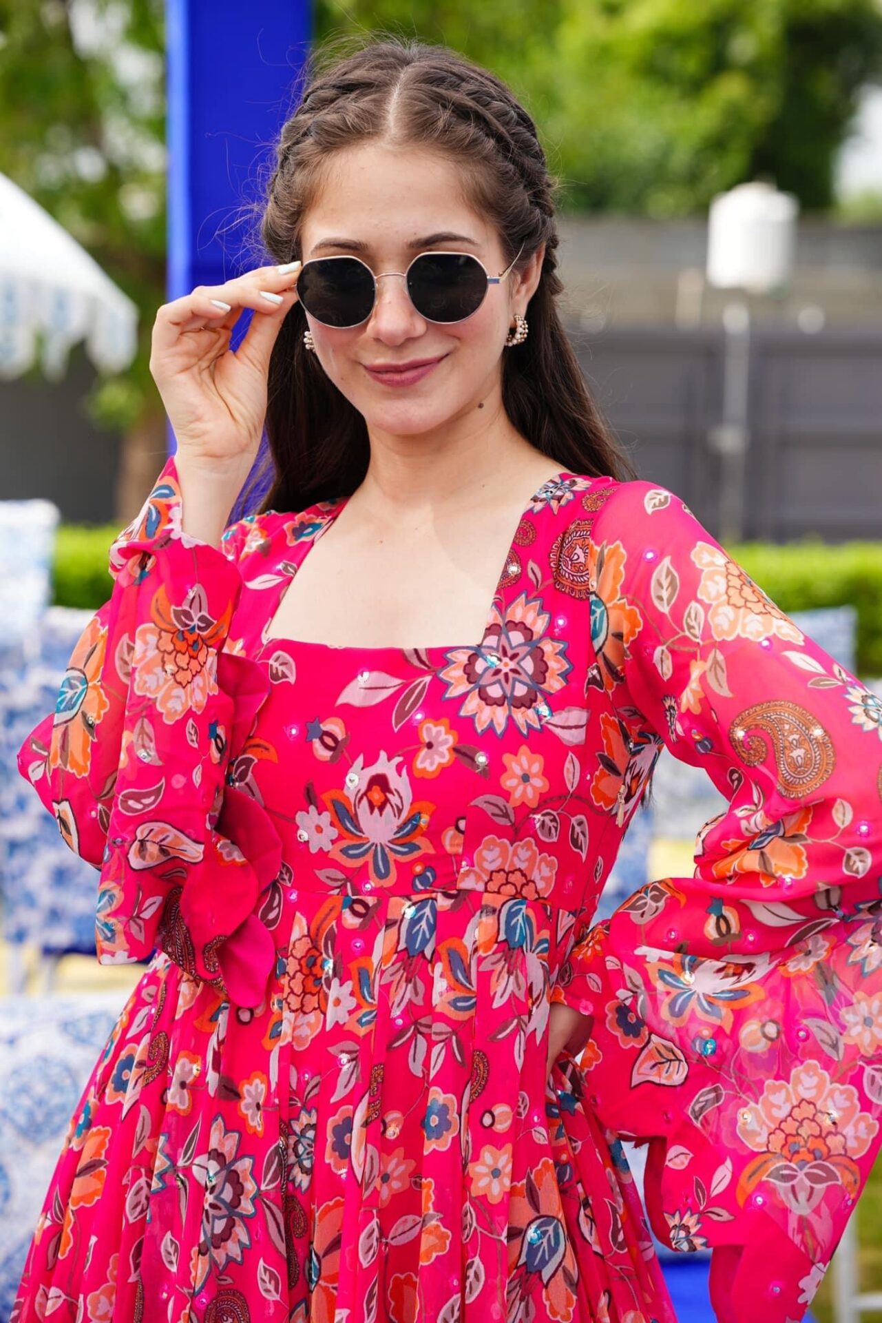 Idaho-o Cassandra georgette dress - view 5