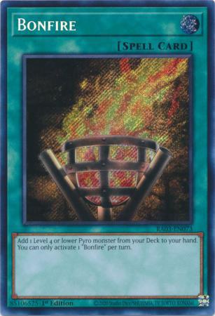 Yu-Gi-Oh! Bonfire - RA03-EN073 - Secret Rare - 1st Edition