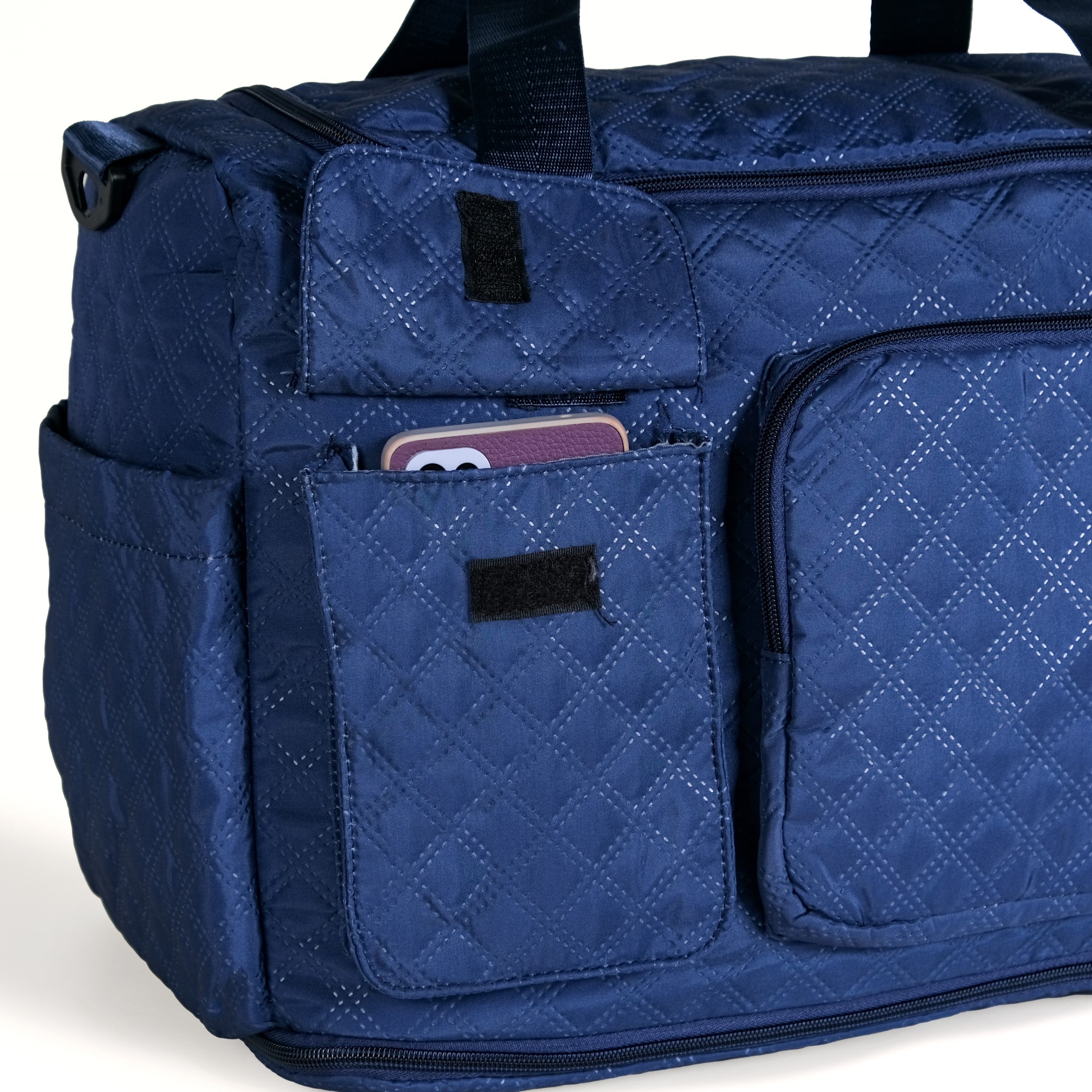 Nestasia Dova Expandable Duffle Bag Dark Blue - view 9