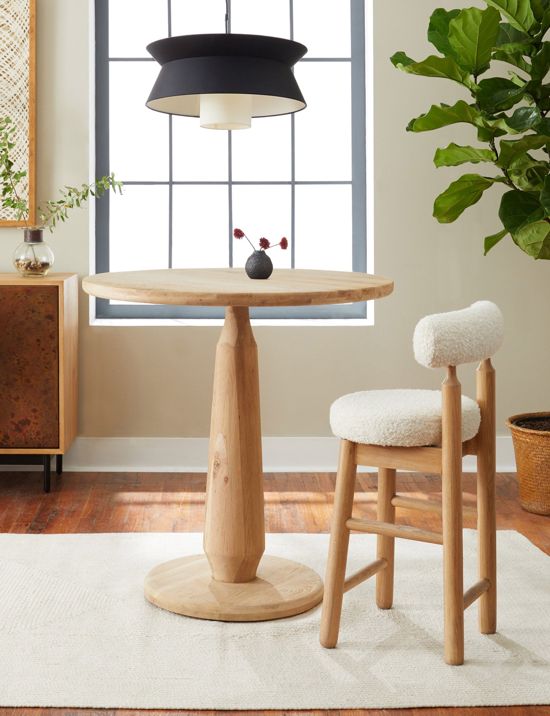 Lulu and Georgia Tellier Round Counter Table – Natural - view 2