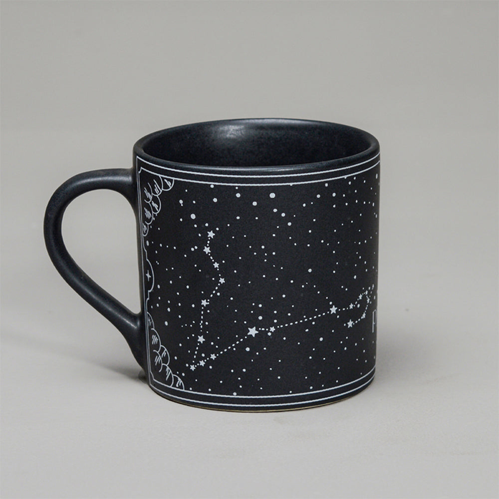 ALMIRO TREE Black - Ceramic Sunsign Theme Coffee Mug Pisces (350ml) - view 2