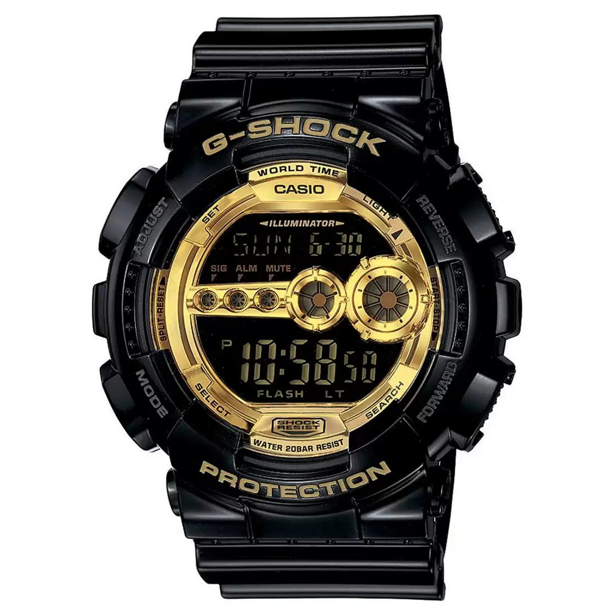 Casio G-Shock Yellow Gold Dial Men 51.2mm - view 4