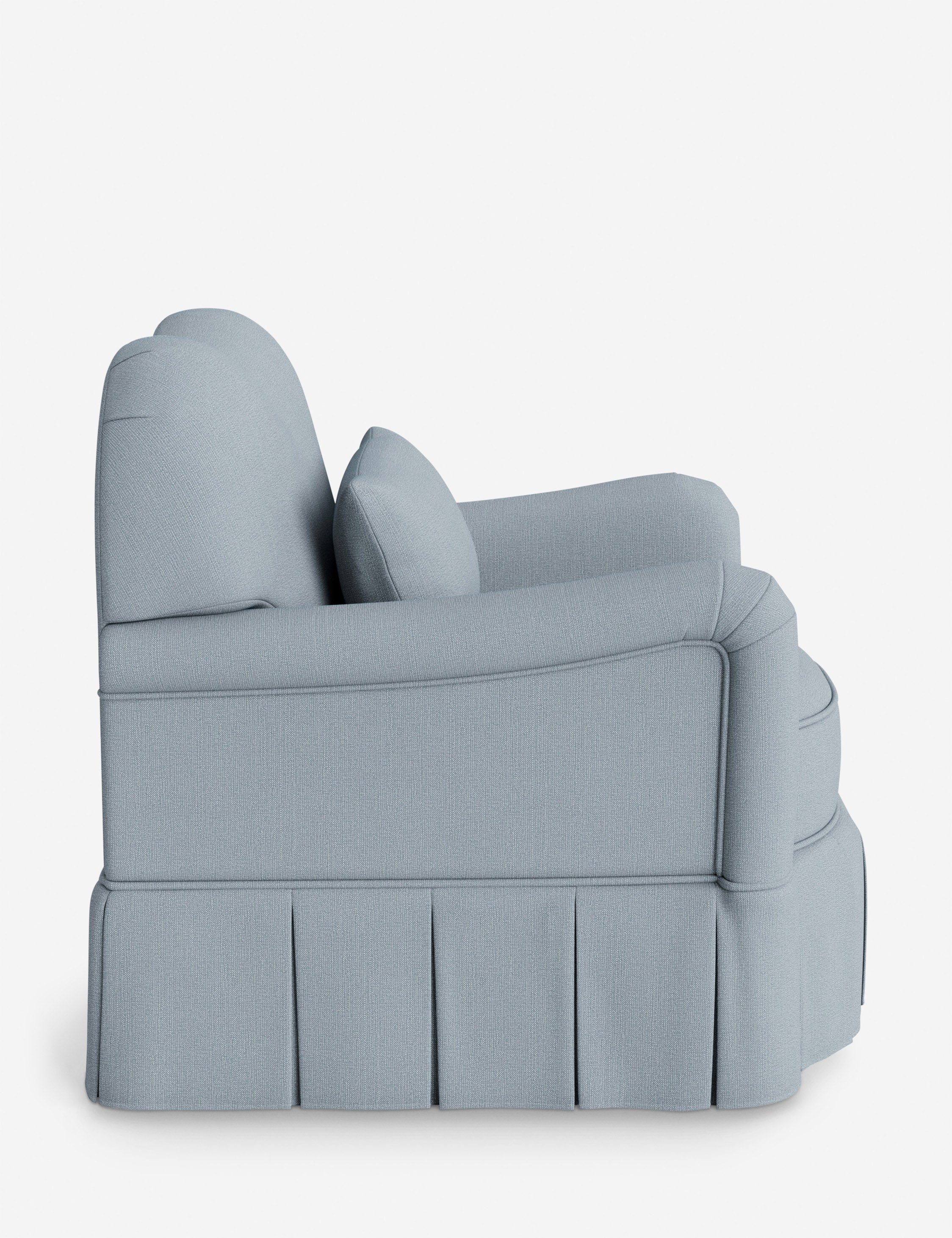 Lulu and Georgia Middleton Skirted Accent Chair by Ginny Macdonald - view 92