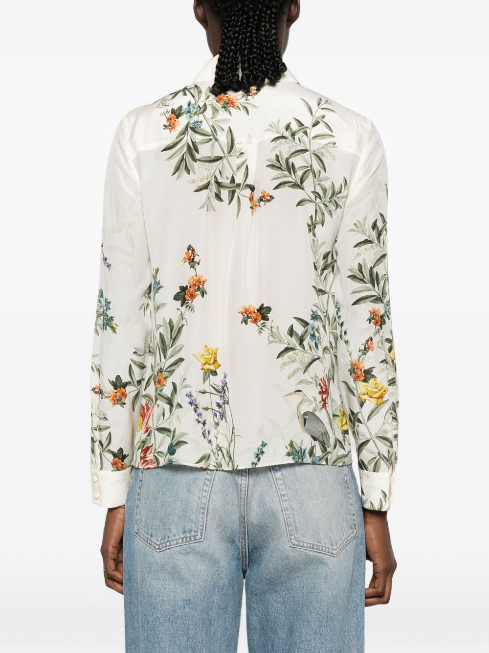 Alice + Olivia Shirt – 100% Silk - view 3