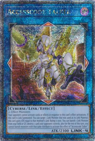 Yu-Gi-Oh! Accesscode Talker - New Art - RA04-EN079 - Quarter Century Secret Rare - 1st Edition