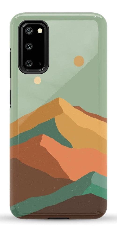 Casetry Endless Peaks | Colorblock Mountain Samsung Case - view 28