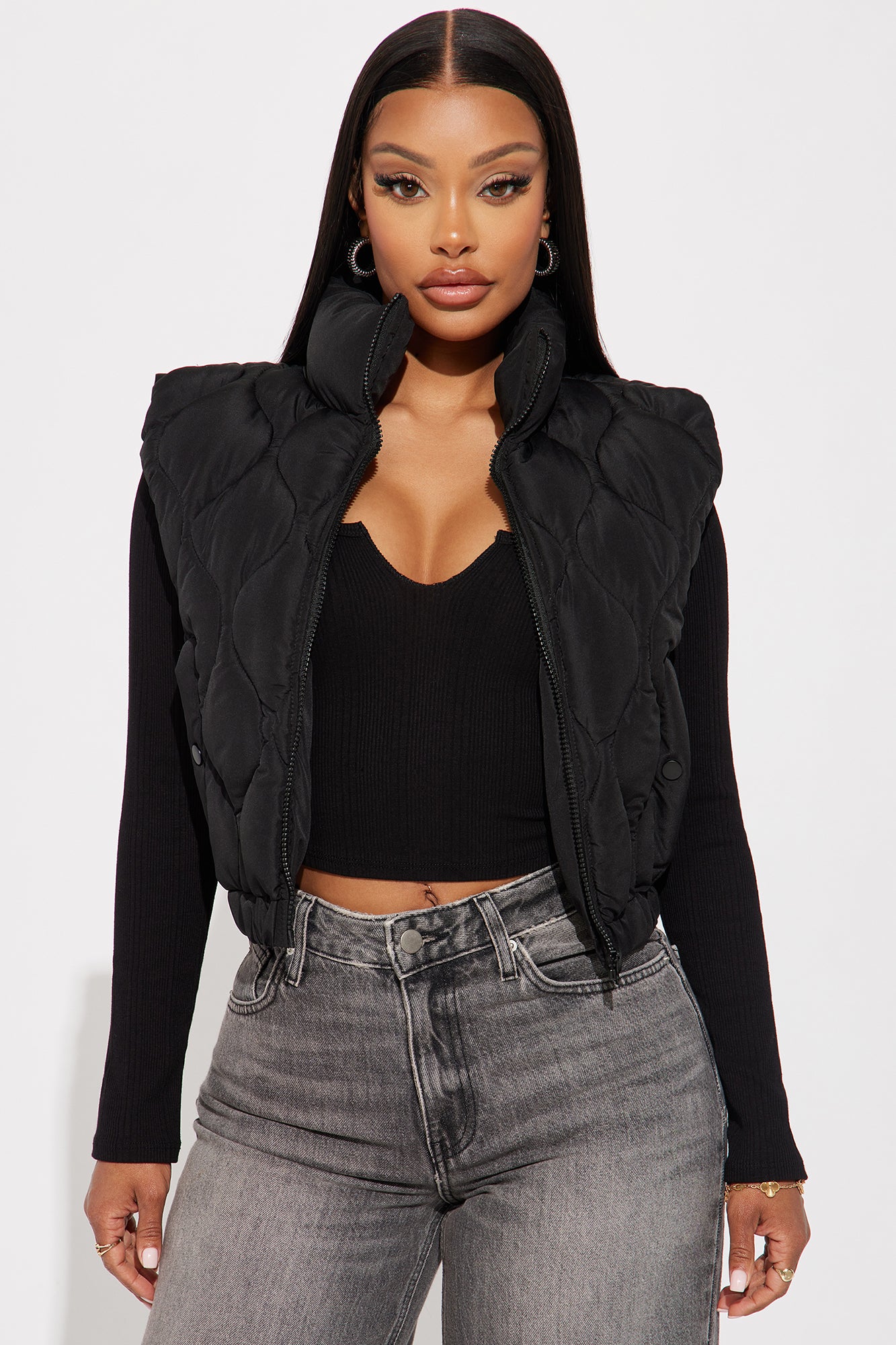 BlackTree BlackTrer My Wave Quilted Puffer Vest