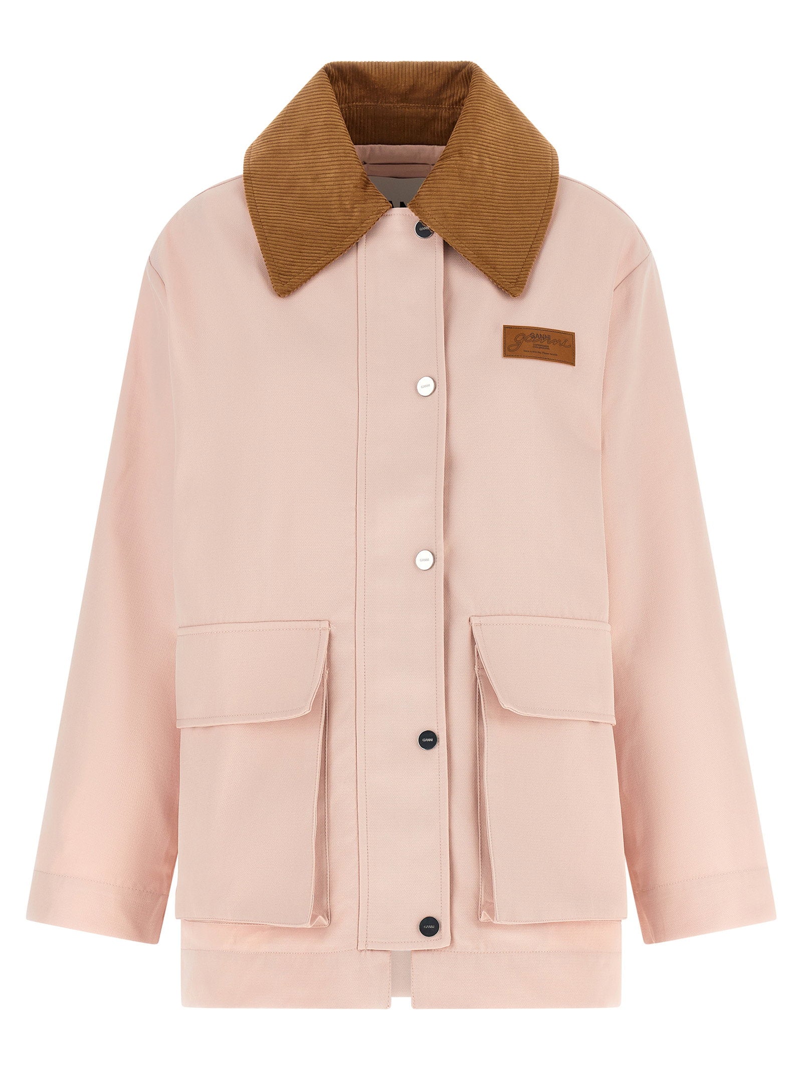 Ganni Twill Jacket – 100% recycled polyester