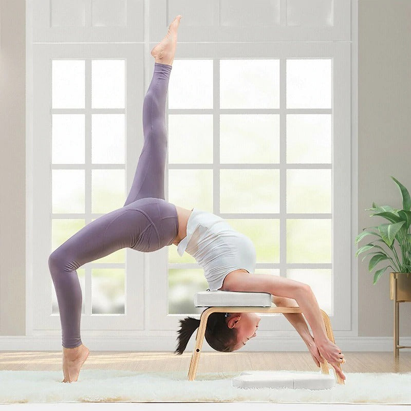 upyoga Wooden Yoga Headstand Stool - view 2