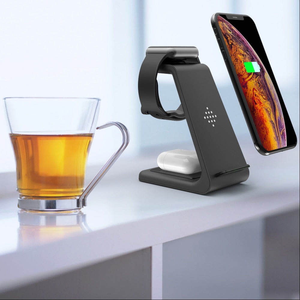 MIllion Cases 3 in 1 Fast Wireless Charging Station - view 2
